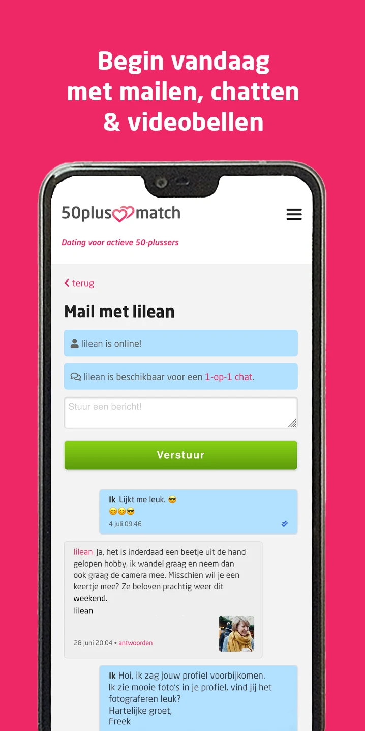 50PlusMatch Nederland screenshot